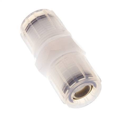 12x10mm & PFA Straight Compression Fitting with Female Threads 10 bar