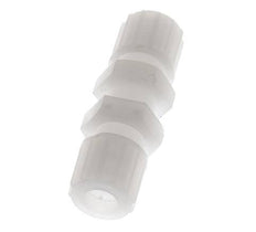 10x8mm PVDF Straight Compression Fitting Bulkhead 10 bar