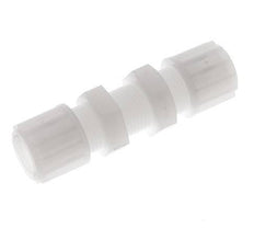 12x10mm PVDF Straight Compression Fitting Bulkhead 10 bar