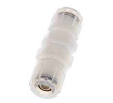 8x6mm & PFA Straight Compression Fitting Bulkhead 10 bar
