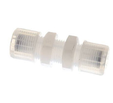 10x8mm & PFA Straight Compression Fitting Bulkhead 10 bar