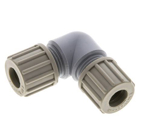 10x8mm PA Elbow Compression Fitting 10 bar [2 Pieces]