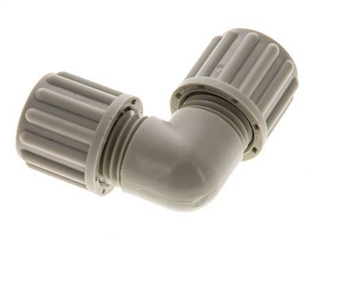 8x6mm PP Elbow Compression Fitting 10 bar