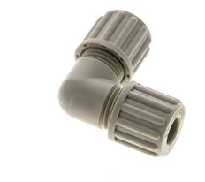 8x6mm PP Elbow Compression Fitting 10 bar