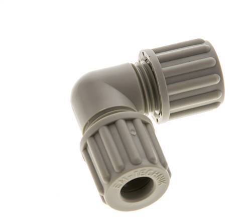8x6mm PP Elbow Compression Fitting 10 bar