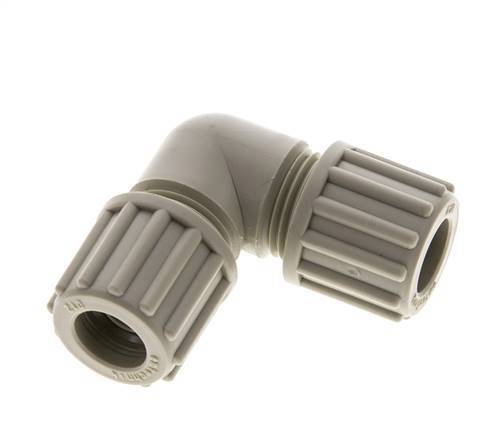 12x9mm PP Elbow Compression Fitting 10 bar