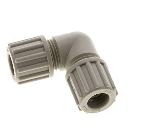 12x9mm PP Elbow Compression Fitting 10 bar