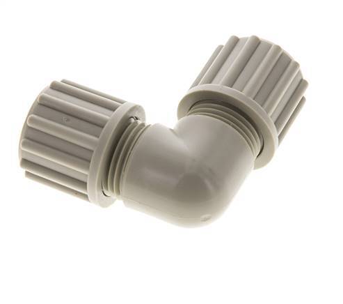 12x10mm PP Elbow Compression Fitting 10 bar
