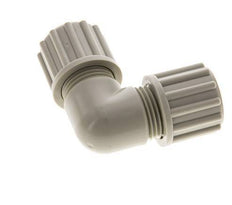 12x10mm PP Elbow Compression Fitting 10 bar