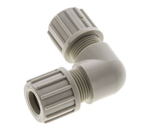 14x12mm PP Elbow Compression Fitting 10 bar