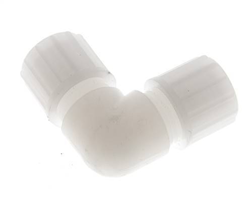 10x8mm PVDF Elbow Compression Fitting 10 bar