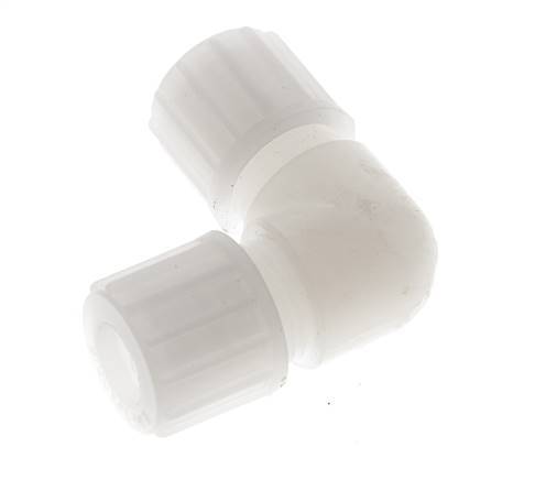 10x8mm PVDF Elbow Compression Fitting 10 bar