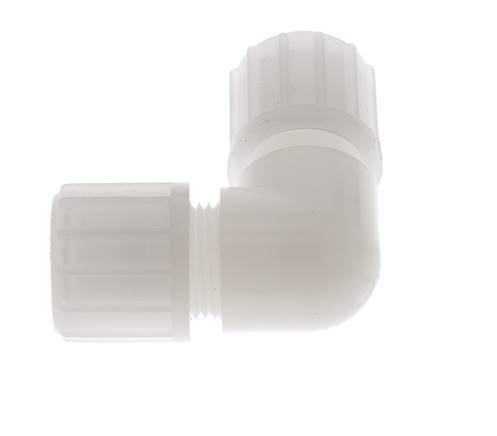 14x12mm PVDF Elbow Compression Fitting 10 bar