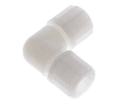 14x12mm PVDF Elbow Compression Fitting 10 bar