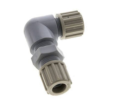 12x9mm PA Elbow Compression Fitting Bulkhead 10 bar