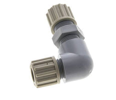 12x9mm PA Elbow Compression Fitting Bulkhead 10 bar