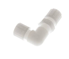 10x8mm PVDF Elbow Compression Fitting Bulkhead 10 bar