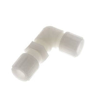 14x12mm PVDF Elbow Compression Fitting Bulkhead 10 bar