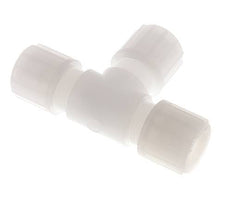 14x12mm PVDF T-Shape Tee Compression Fitting 10 bar