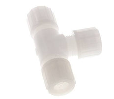 14x12mm PVDF T-Shape Tee Compression Fitting 10 bar