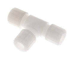 14x12mm PVDF T-Shape Tee Compression Fitting 10 bar