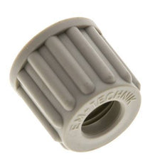 8x6mm (M14x1.5) PP Union Nut Knurled [10 Pieces]