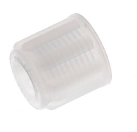 6x4mm (M10x1) PVDF Union Nut Knurled [5 Pieces]