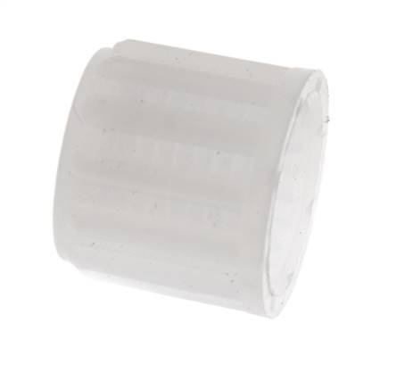 8x6mm (M14x1.5) PVDF Union Nut Knurled [5 Pieces]