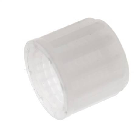 8x6mm (M14x1.5) PVDF Union Nut Knurled [5 Pieces]