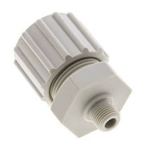 15x9mm & G1/8'' PP Straight Compression Fitting with Male Threads 10 bar PVC and PA