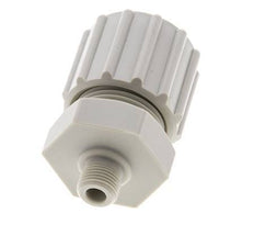 15x9mm & G1/8'' PP Straight Compression Fitting with Male Threads 10 bar PVC and PA