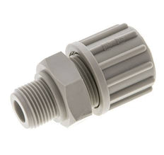 16x10mm & G3/8'' PP Straight Compression Fitting with Male Threads 10 bar PVC and PA