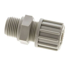 16x10mm & G1/2'' PP Straight Compression Fitting with Male Threads 10 bar PVC and PA