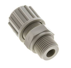 16x10mm & G1/2'' PP Straight Compression Fitting with Male Threads 10 bar PVC and PA