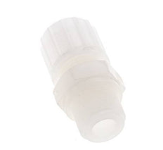 10x4mm & G3/8'' PVDF Straight Compression Fitting with Male Threads 10 bar PVC and PA