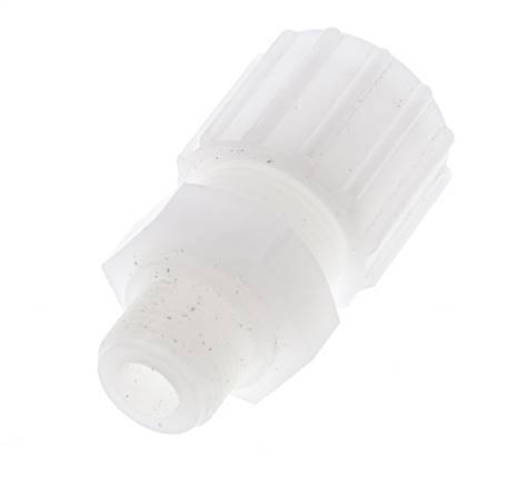 15x9mm & G3/8'' PVDF Straight Compression Fitting with Male Threads 10 bar PVC and PA