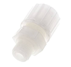20x13mm & G1/2'' PVDF Straight Compression Fitting with Male Threads 10 bar PVC and PA