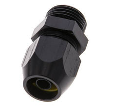 12x6mm & G3/8'' Aluminum Straight Compression Fitting with Male Threads 10 bar PVC and PA [2 Pieces]