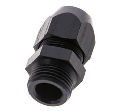 12x6mm & G3/8'' Aluminum Straight Compression Fitting with Male Threads 10 bar PVC and PA [2 Pieces]