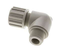 16x10mm & G1/2'' PP Elbow Compression Fitting with Male Threads 10 bar PVC and PA