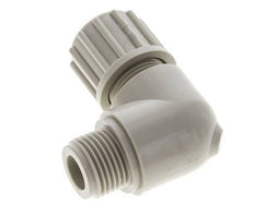 16x10mm & G1/2'' PP Elbow Compression Fitting with Male Threads 10 bar PVC and PA