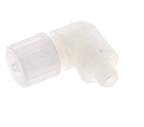 10x4mm & G1/8'' PVDF Elbow Compression Fitting with Male Threads 10 bar PVC and PA