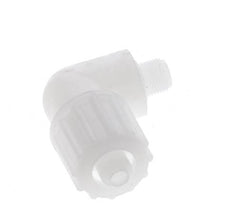 12x6mm & G1/8'' PVDF Elbow Compression Fitting with Male Threads 10 bar PVC and PA