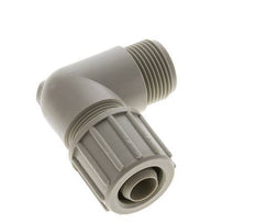 15x9mm & G1/4'' PVDF Elbow Compression Fitting with Male Threads 10 bar PVC and PA