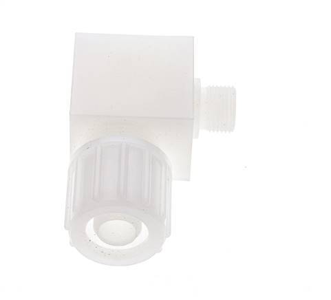 20x13mm & G3/8'' PVDF Elbow Compression Fitting with Male Threads 10 bar PVC and PA