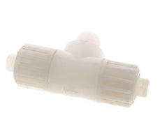 16x10mm & G3/8'' PVDF T-Shape Tee Compression Fitting with Male Threads 10 bar PVC and PA