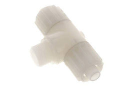 16x10mm & G1/2'' PVDF T-Shape Tee Compression Fitting with Male Threads 10 bar PVC and PA