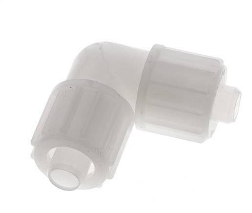 16x10mm PVDF Elbow Compression Fitting 10 bar PVC and PA