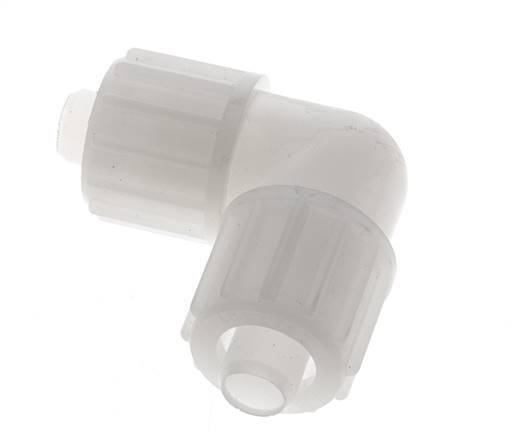 16x10mm PVDF Elbow Compression Fitting 10 bar PVC and PA