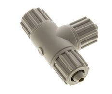 12x6mm PP T-Shape Tee Compression Fitting 10 bar PVC and PA